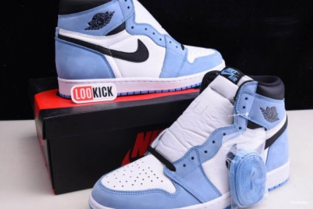 Rep 1 BLUE AIR 555088-134 BLACK RETRO HIGH UNIVERSITY JORDAN WHITE 0813